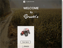 Tablet Screenshot of gruettsinc.com